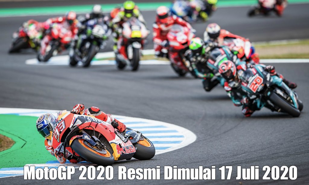 MotoGP 2020 Resmi Dimulai 17 Juli 2020